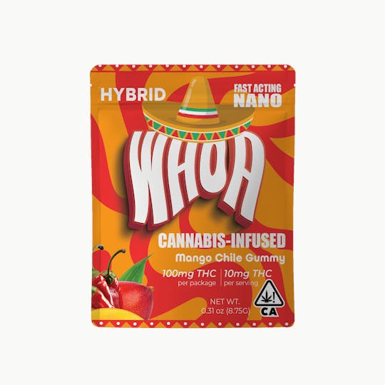 Whoa - WHOA Mango Chile Gummy - Bite (100mg) - 1