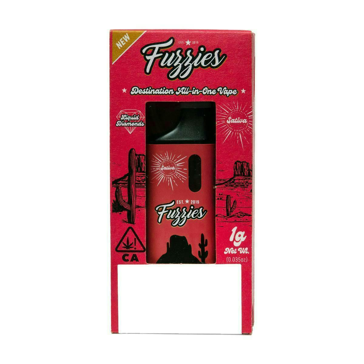 Fuzzies - Fuzzies | Destination | Orange Haze | Disposable | 1g - 1