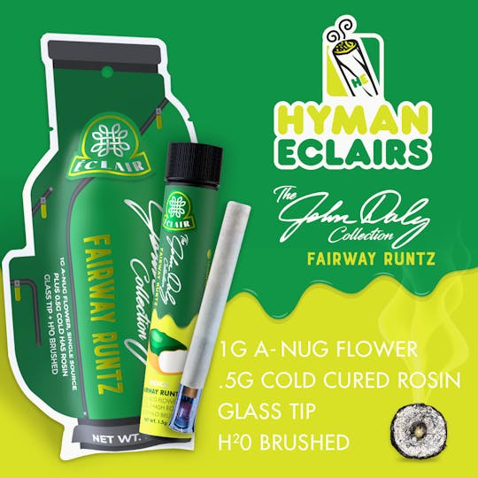 HYMAN - John Daly Fairway Runtz | 1.5G Eclair Handcraft | HYMAN | MED - 1