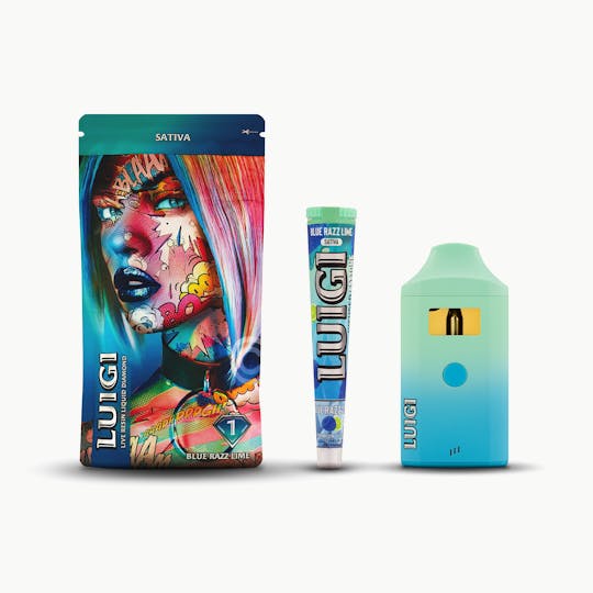 Luigi - Blue Razz Lime - 1
