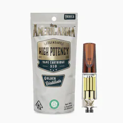 Purple Voodoo 1g High Potency Distillate Vape Cart - AmeriCanna Purple Voodoo 1g High Potency Distillate Vape Cart - AmeriCanna