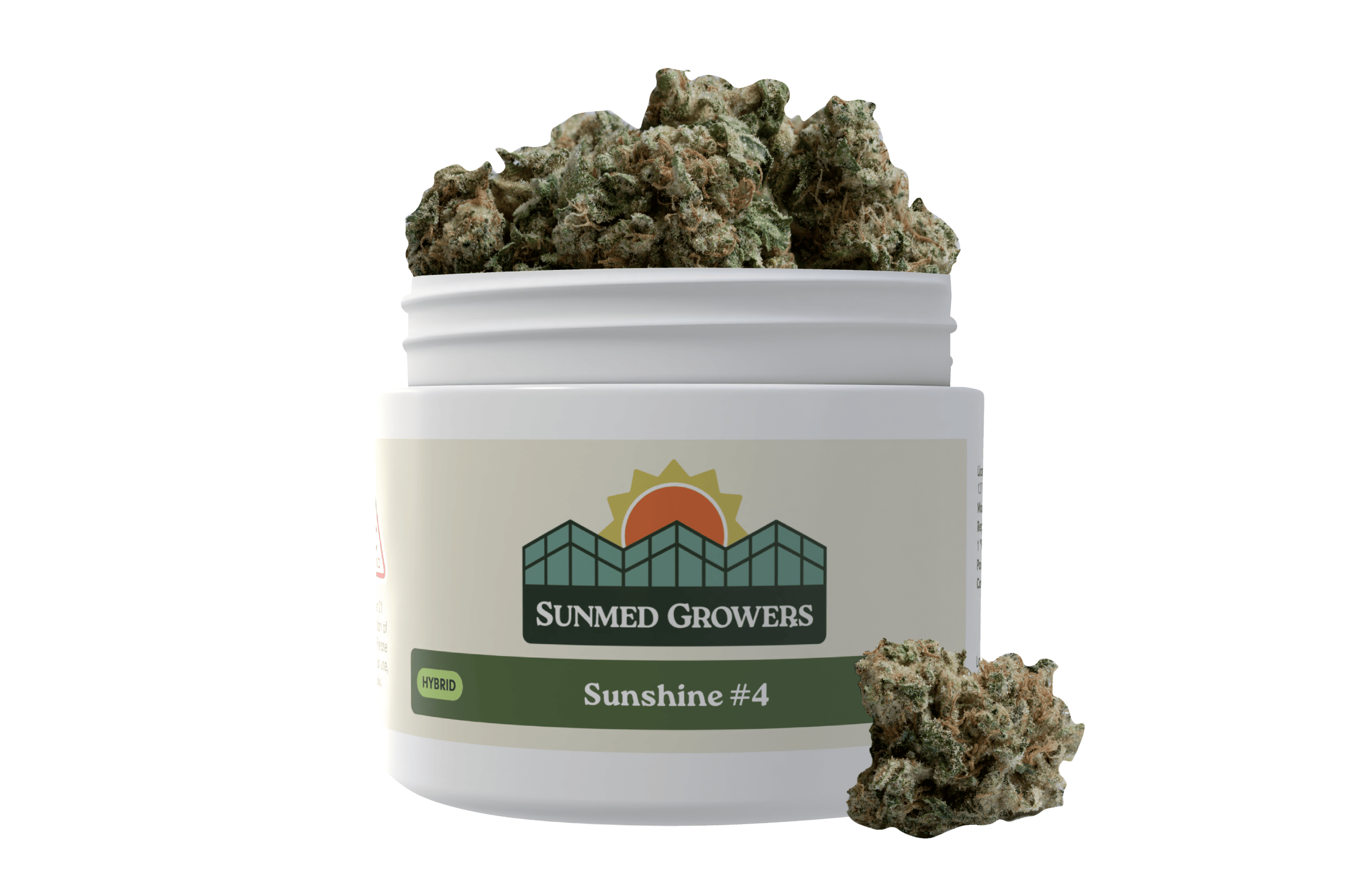 SunMed Growers - Sunshine #4 Flower (7g) - 1