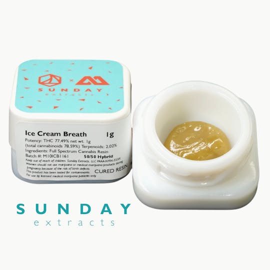 Sunday Extracts - 1g Concentrate Ice Cream Breath - 1