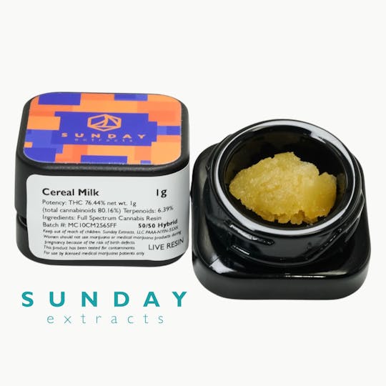 Sunday Extracts - 1g Concentrate Cereal Milk - 1