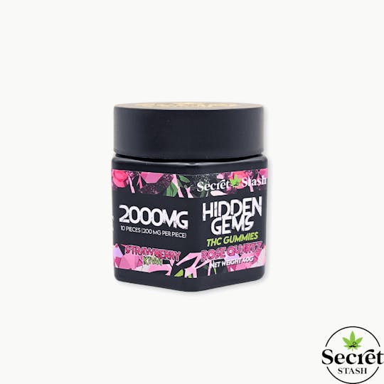 Secret Stash - Hidden Gems | THC | Strawberry Kiwi | 2000mg - 1