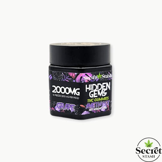 Secret Stash - Hidden Gems | THC | Grape | 2000mg - 1