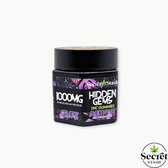 Secret Stash - Hidden Gems | THC | Grape | 1000mg - 1