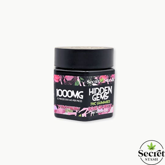 Secret Stash - Hidden Gems | THC | Strawberry Kiwi | 1000mg - 1
