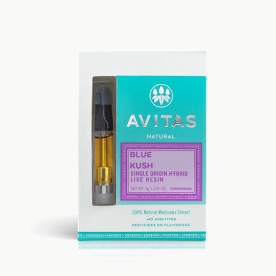 Avitas - Blue Kush Live Resin Cartridge 1g - 1