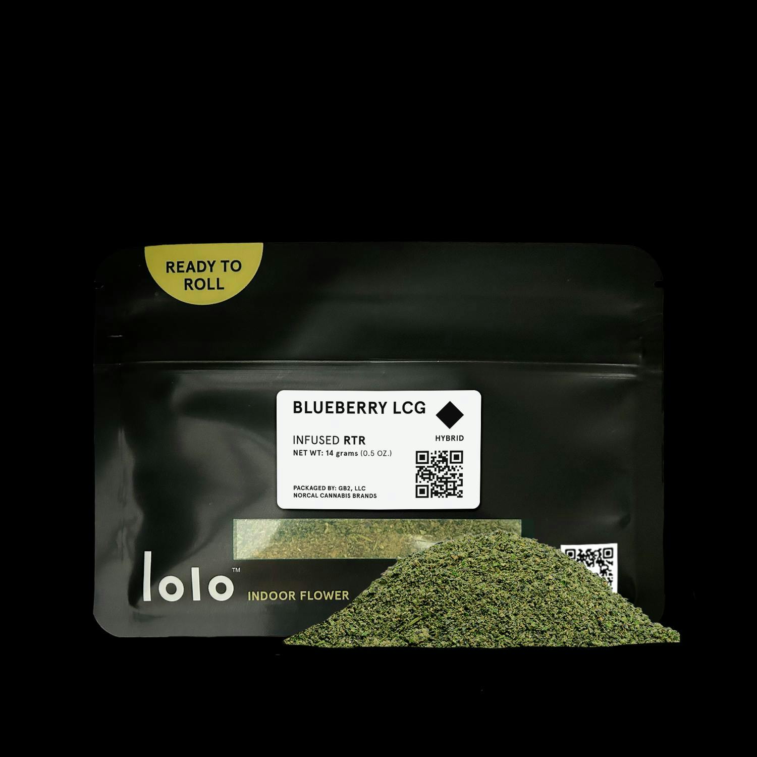 lolo - lolo | Blueberry LCG | Indoor Kief Infused Ready To Roll | 14g - 1