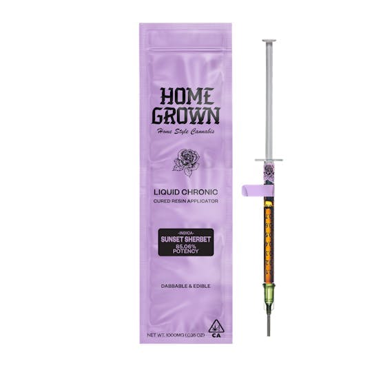 Home Grown - Home Grown | Sunset Sherbet | Cured Resin Applicator | Concentrates | 1g - 1
