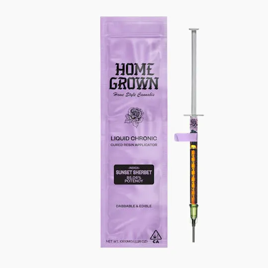 Home Grown - Home Grown | Sunset Sherbet | Cured Resin Applicator | Concentrates | 1g - 1