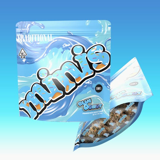 Traditional - Traditional - Blue Donut Minis 28g - 1