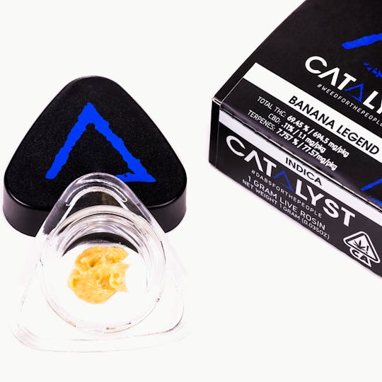 Catalyst - Banana Legend - Cold Cure Rosin 1G - 1