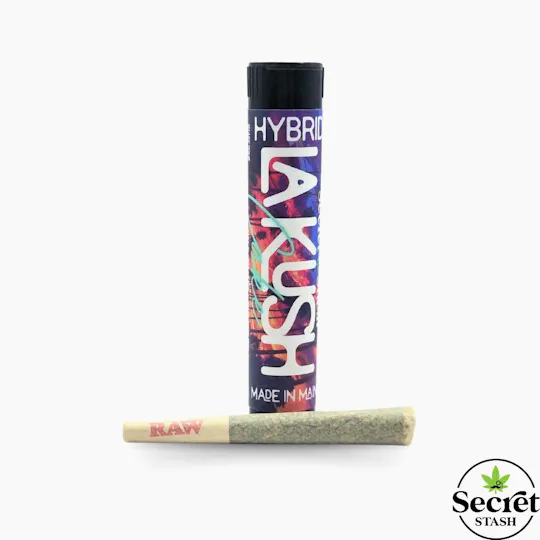 Secret Stash - Secret Stash | Full Bud Pre Roll | LA Kush Cake | .5g - 1
