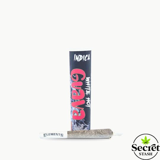 Secret Stash - Secret Stash | Full Bud Pre Roll | White Hot Guava | Half Gram - 1