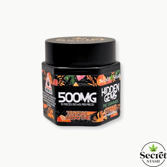 Secret Stash - Hidden Gems | THC | Tropical Smoothie | 500mg - 1