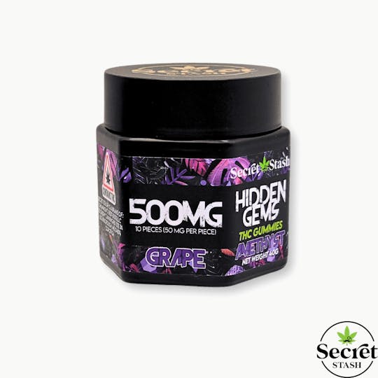 Secret Stash - Hidden Gems | THC | Grape | 500mg - 1