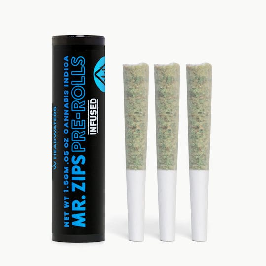 MR. ZIPS - MR. ZIPS | Blue Meteorite | 1.5g Infused Prerolls - 1