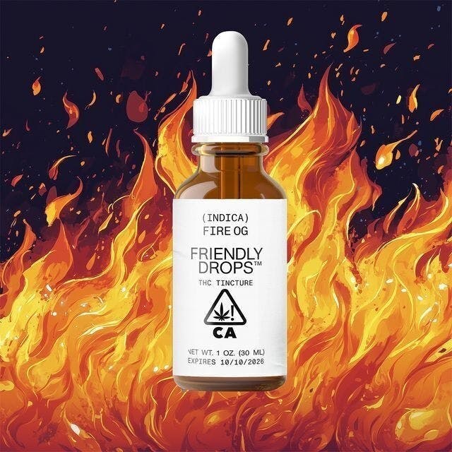 Friendly Brand - Friendly Brand | Friendly Drops | Fire OG | Tinctures | 1000mg | 30ml - 1