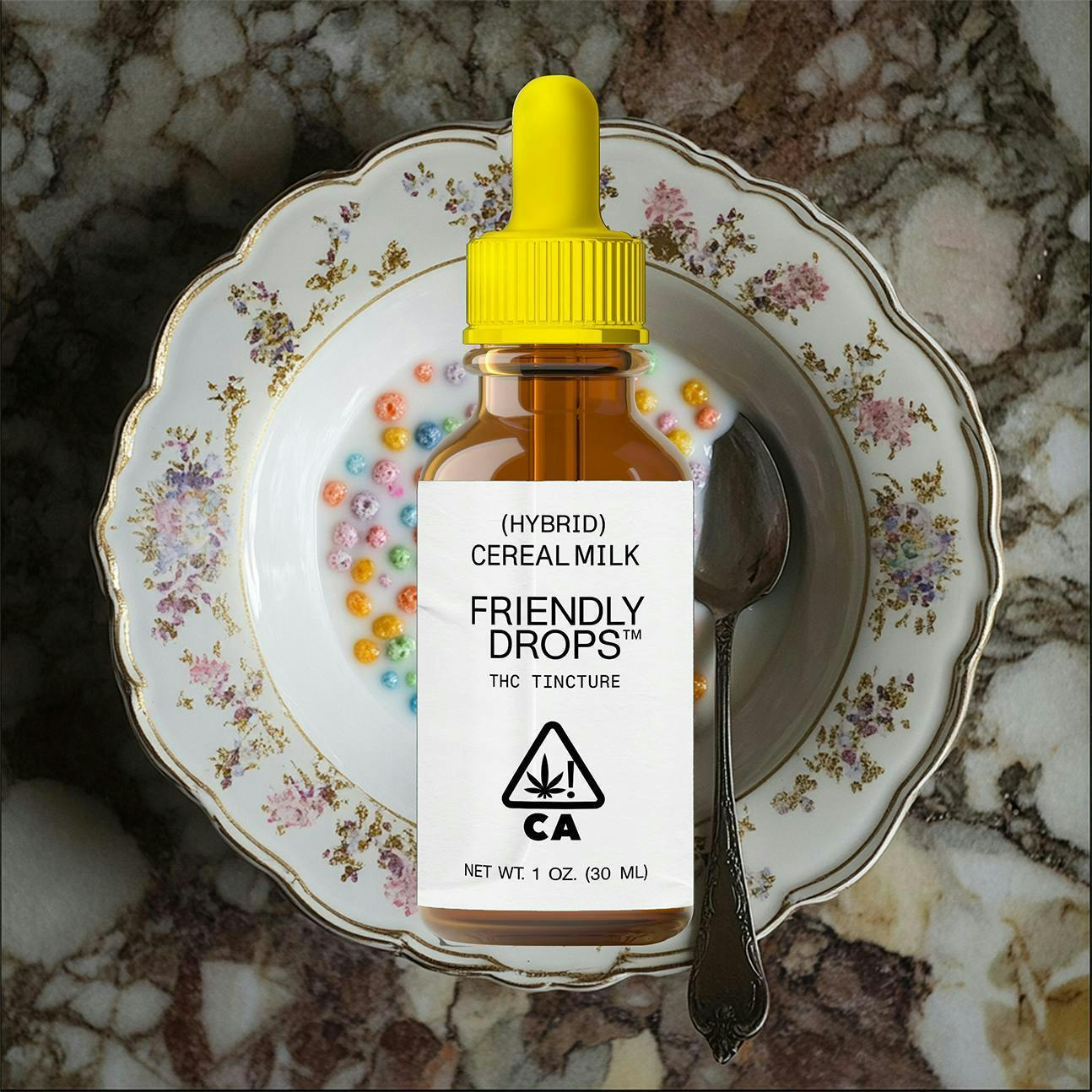 Friendly Brand - Friendly Brand | Friendly Drops | Cereal Milk | Tinctures | 1000mg | 30ml - 1