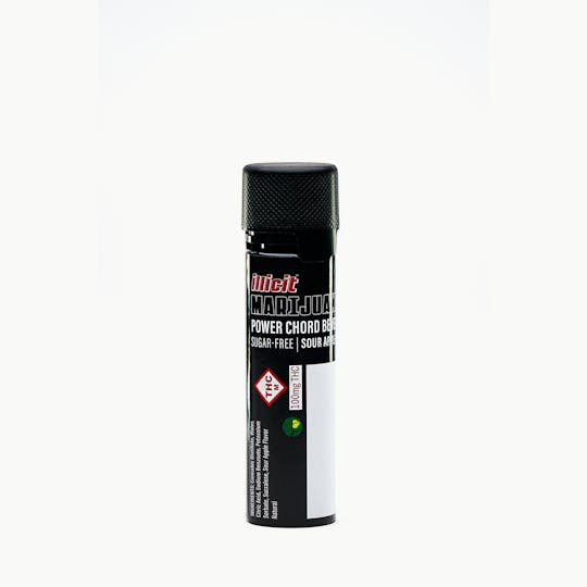 ILLICIT - Sour Apple 100mg Power Chord Beverage - 1