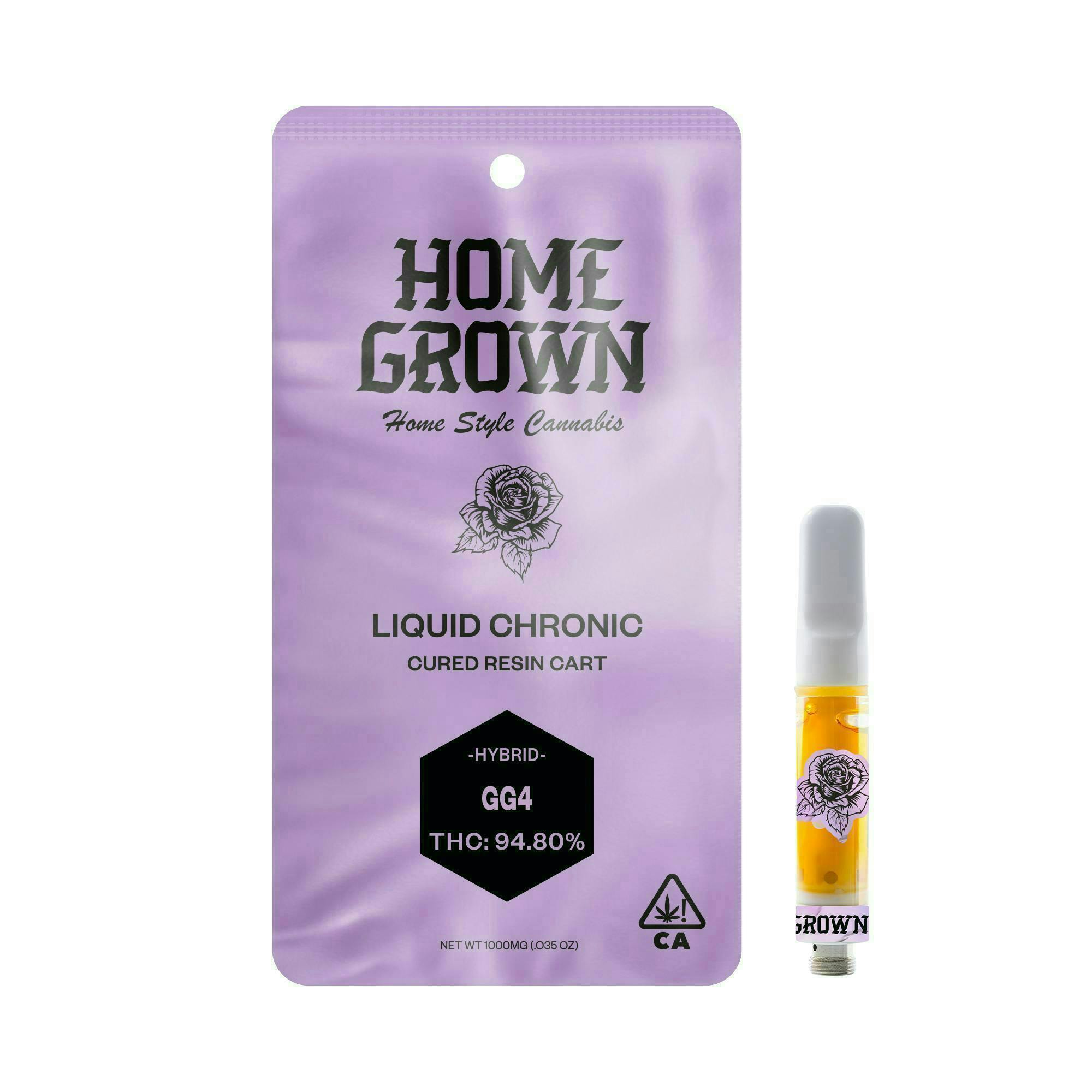 Home Grown - Home Grown - GG4 - Hybrid - 1g Live Resin 510 Cart - 1