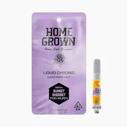 Home Grown | Sunset Sherbet | Cured Resin Cartridge | 1g - Home Grown Home Grown | Sunset Sherbet | Cured Resin Cartridge | 1g - Home Grown