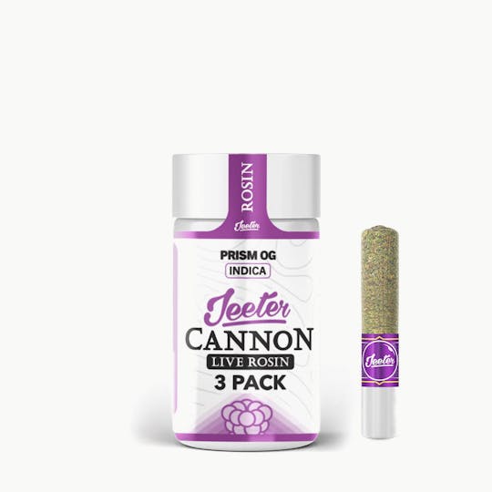 Jeeter - Jeeter Cannon Live Rosin - 3 Pack - Prism OG - 1