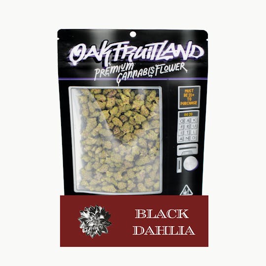 Oakfruitland (OFL) - Black Dahlia Premium Flower 28g - Funsize Series - 1