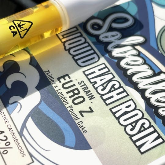 Twenty Two K / 22k - 22K - Euro Z - Liquid Hash Rosin - 1.0ml Cartridge - 1