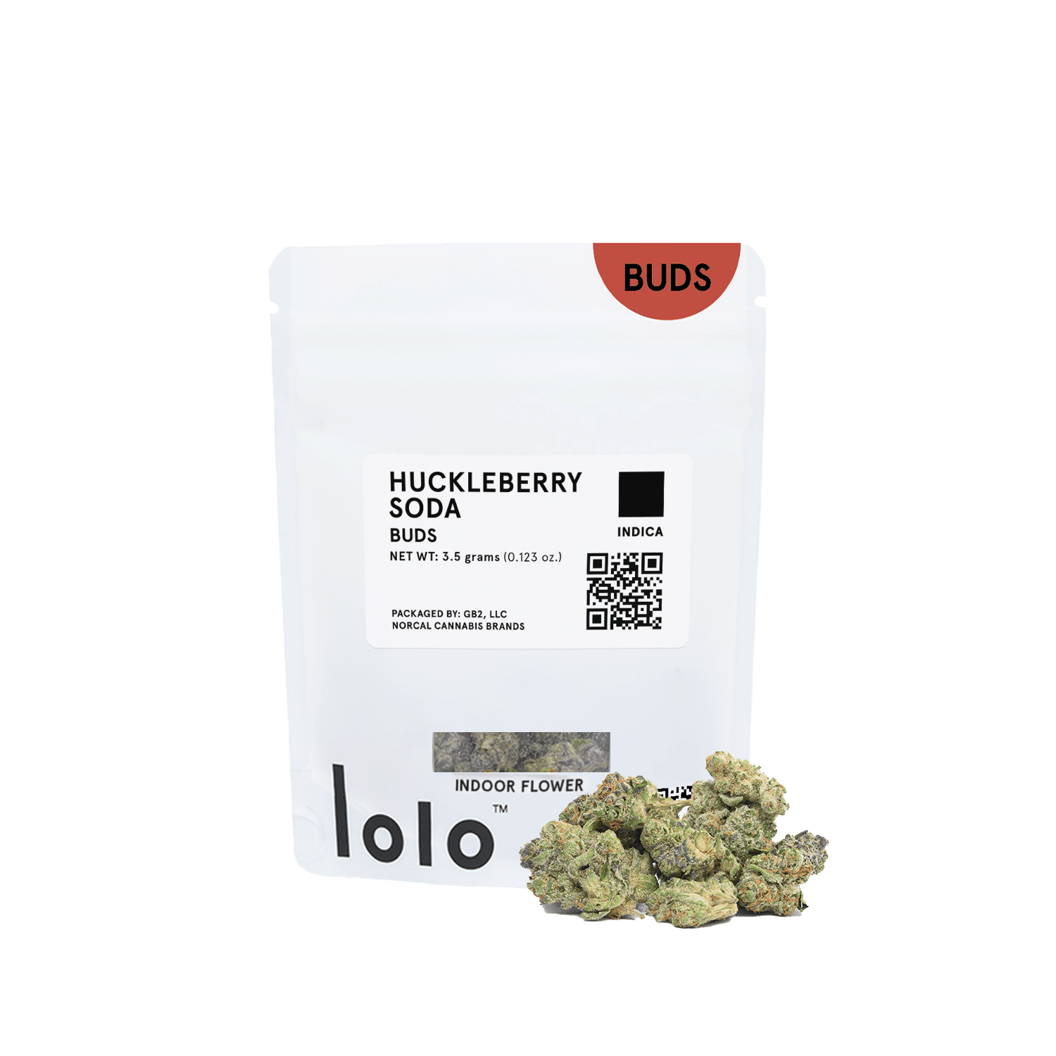 lolo - lolo | Huckleberry Soda | Indoor Buds | 3.5g - 1