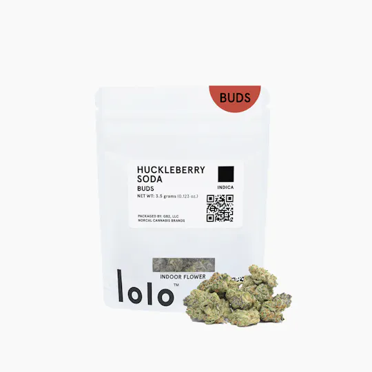 lolo - lolo | Huckleberry Soda | Indoor Buds | 3.5g - 1