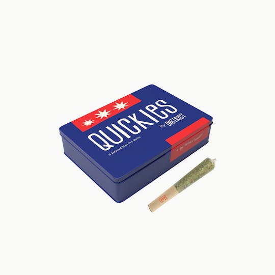 District Cannabis - Cherry Limeade Cake Hash-Infused Quickies 5pk - 1