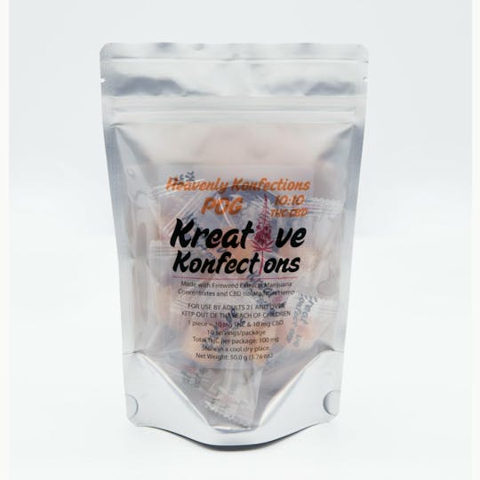 Kreative Konfections - POG Heavenly Konfections | Sativa | 100mg | 10pk - 1