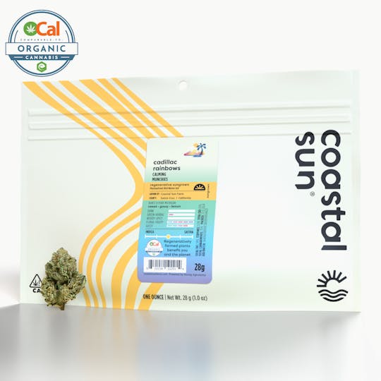 Coastal Sun - Cadillac Rainbows Sungrown Flower 28g - 1