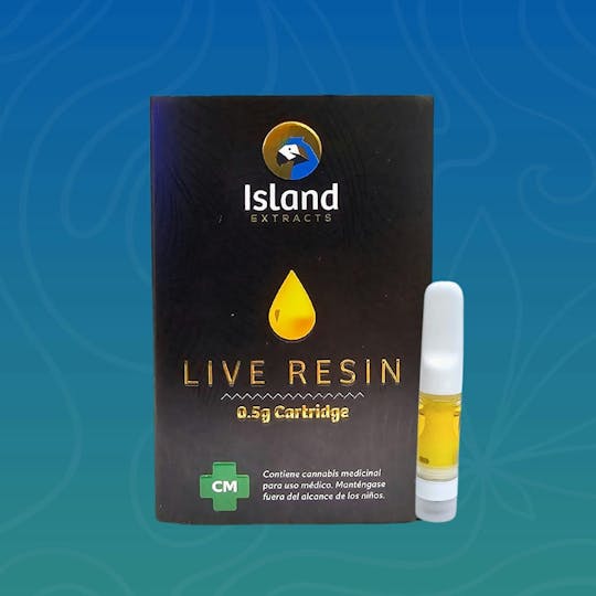 Island Extracts PR - Cackleberry Live Resin Cart .5g - 1