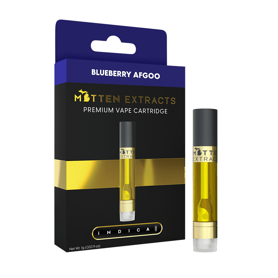 Mitten Extracts - Mitten Extracts | Blueberry Afgoo | Cartridge | 1g - 1