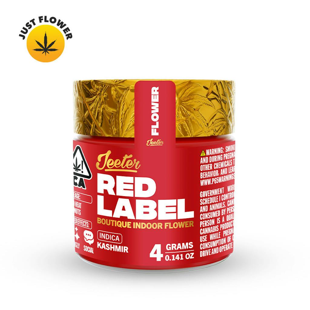 Jeeter Red Label Boutique Indoor Flower - Kashmir - Jeeter