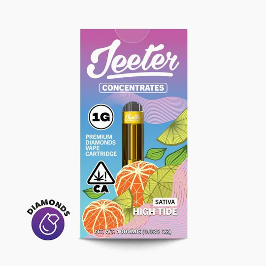 Jeeter - Jeeter | High Tide | Premium Diamonds Cartridge | 1g - 1