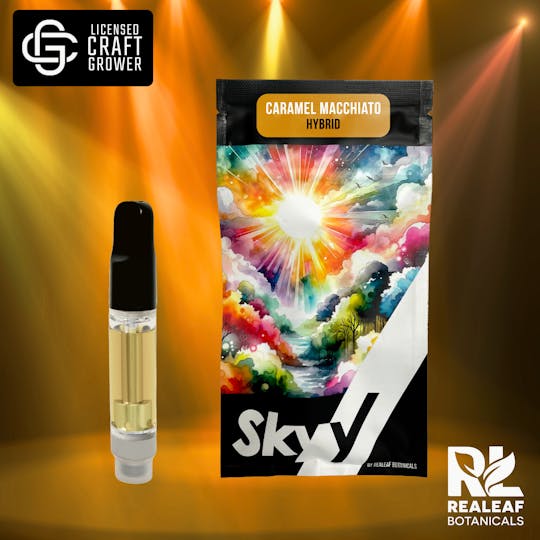 Realeaf Botanicals - Caramel Macchiato Vape Cartridge 2.0g - 1