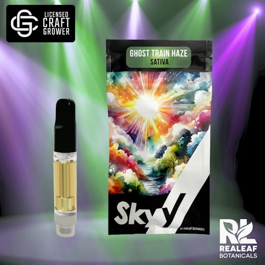 Realeaf Botanicals - Ghost Train Haze Vape Cartridge 2.0g - 1