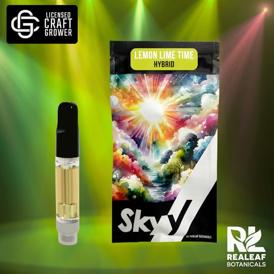 Realeaf Botanicals - Lemon Lime Time Vape Cartridge 2.0g - 1