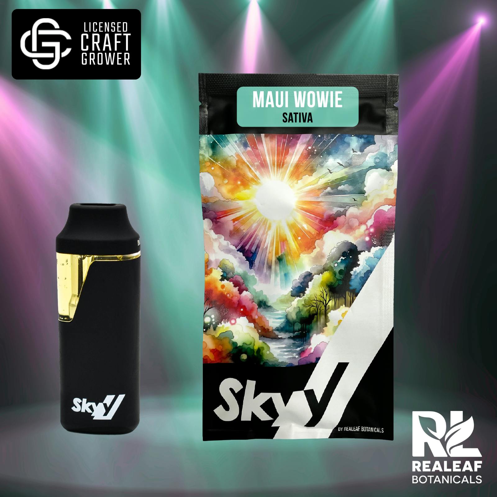 Realeaf Botanicals - Maui Wowie Disposable Pen 1.0g - 1