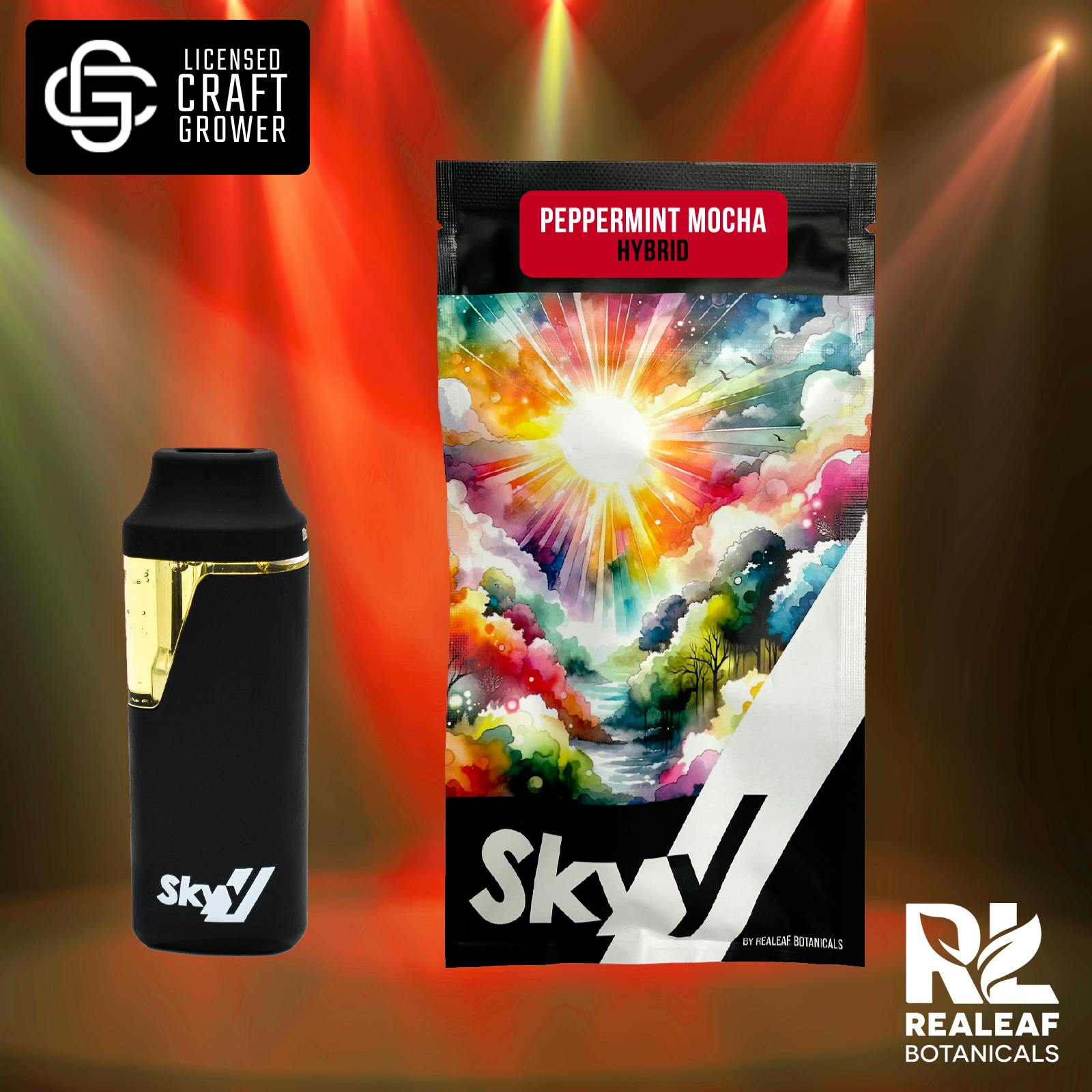 Realeaf Botanicals - Peppermint Mocha Disposable Pen 2.0g - 1