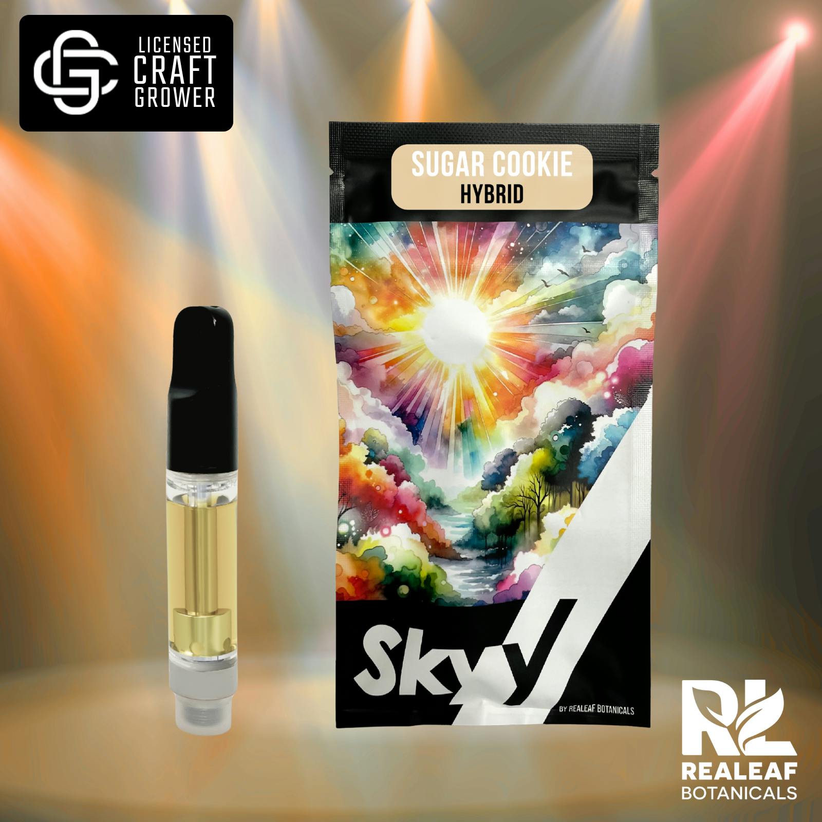 Realeaf Botanicals - Sugar Cookie Vape Cartridge 1.0g - 1