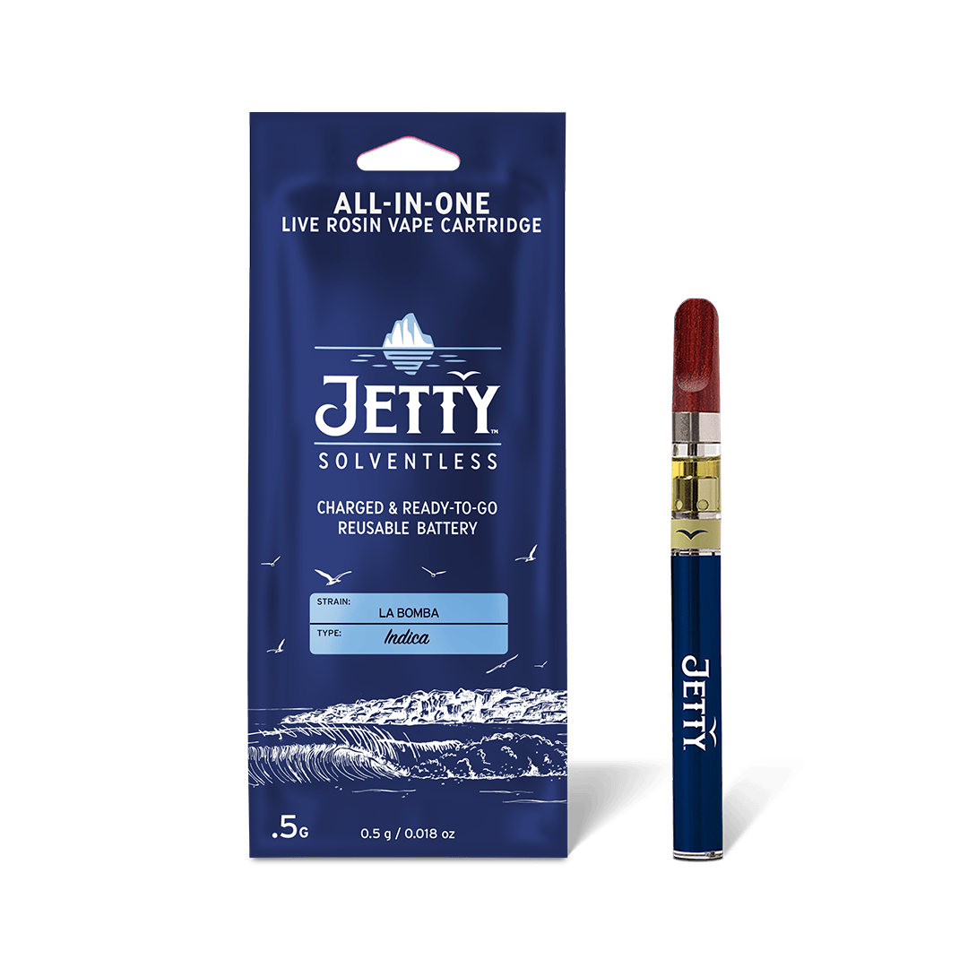 Jetty Extracts - NY La Bomba | Live Rosin Disposable | 0.5g - 1