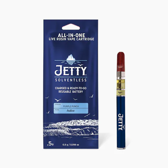 Jetty Extracts - NY Purple Punch | Live Rosin Disposable | 0.5g - 1