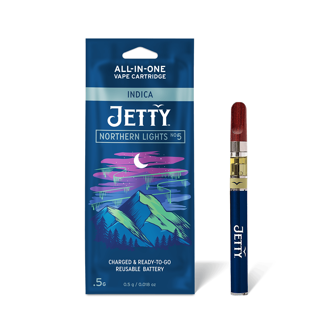 Jetty Extracts - NY Northern Lights #5 | Live Rosin Disposable | 0.5g - 1