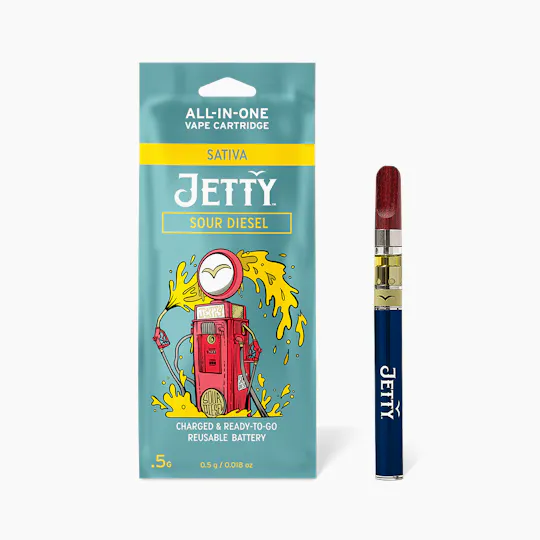Jetty Extracts - NY Sour Diesel | Disposable | 0.5g - 1
